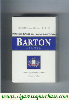 Barton Lights cigarettes